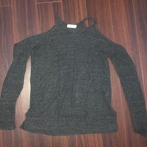 Shoulder Cut Out Sweater RSQ